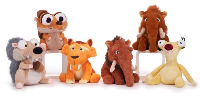 (Mis 3+) ICE AGE Peluche 25cm 6ass…x48